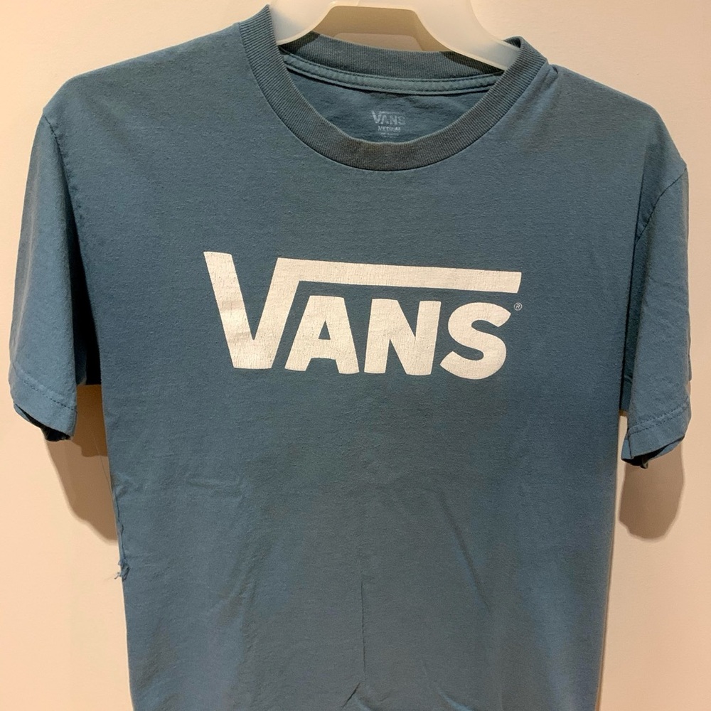 Vans Men's Blue Short Sleeve Tee